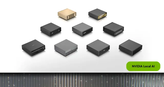 NVIDIA’s official product lineup graphic accompanying the DGX Spark 64GB announcement