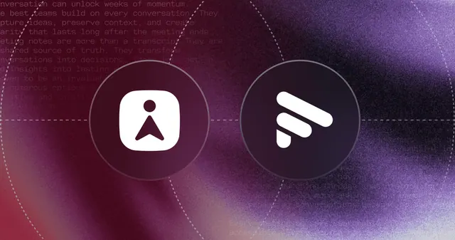 Superhuman and Fathom product marks joined in the companies' official acquisition artwork